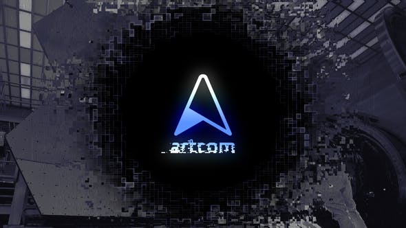 Videohive Digital Logo - Glitch Logo 34805533