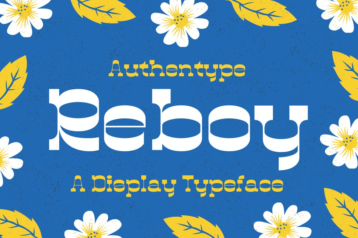 Reboy - Display Typeface