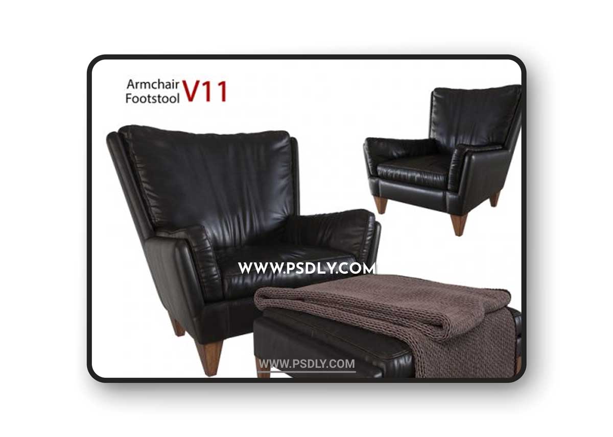 Armchair_Footstool_V11_Illum Wikkelso