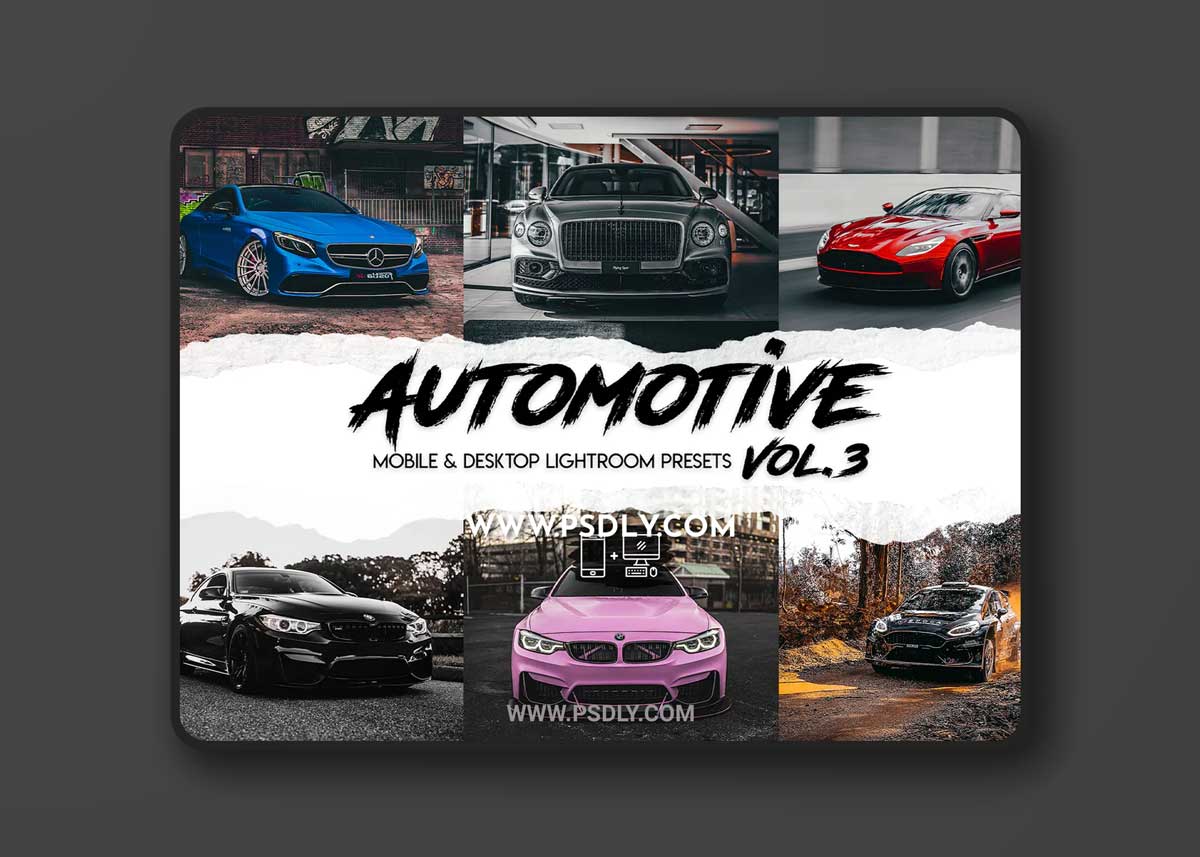 Automotive Vol. 3 - 15 Premium Lightroom Presets
