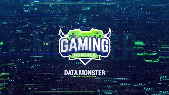 Videohive Bad Data Glitch Logo 23026471