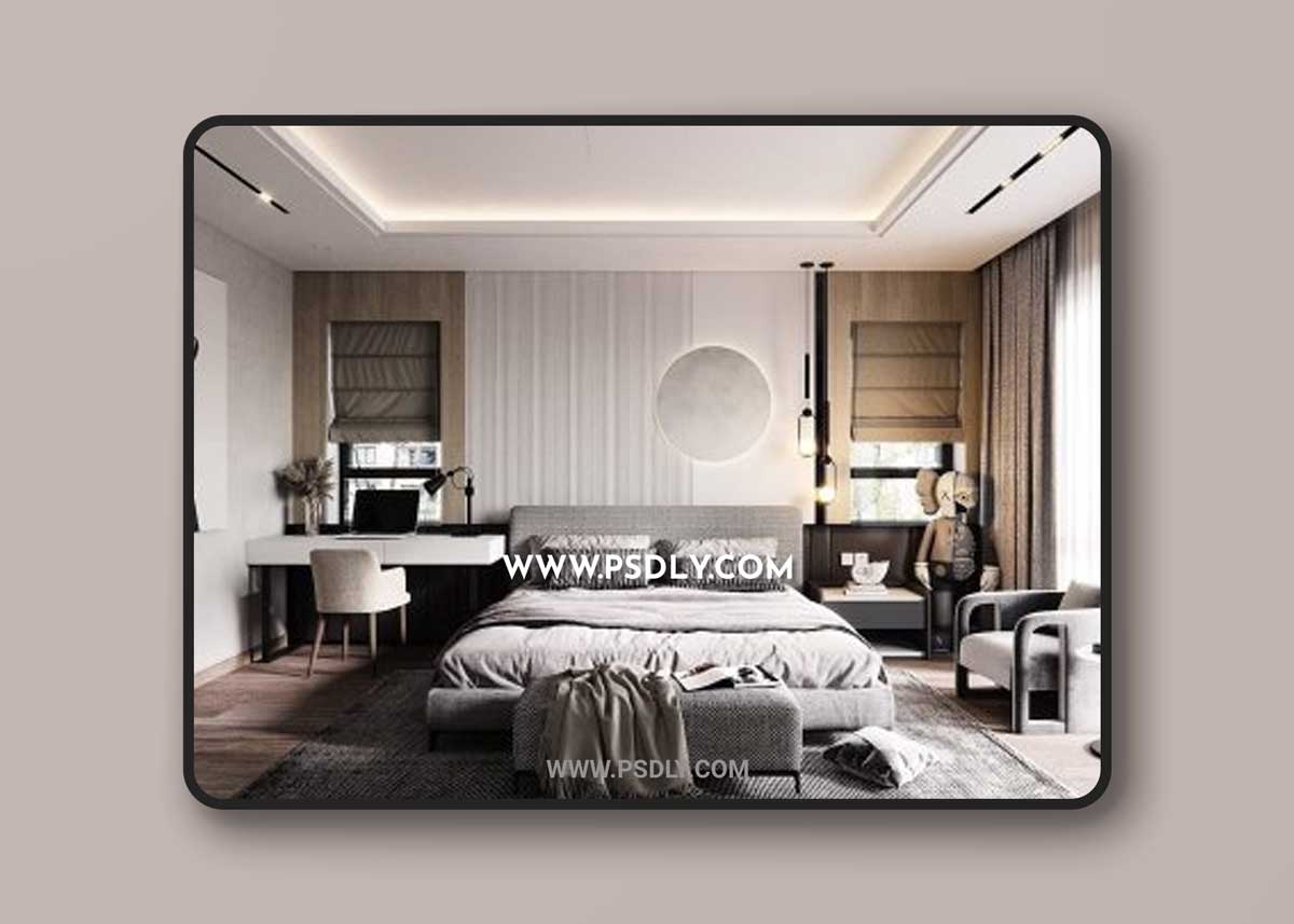 Bedroom Interior by Huyen Dang 3D Models