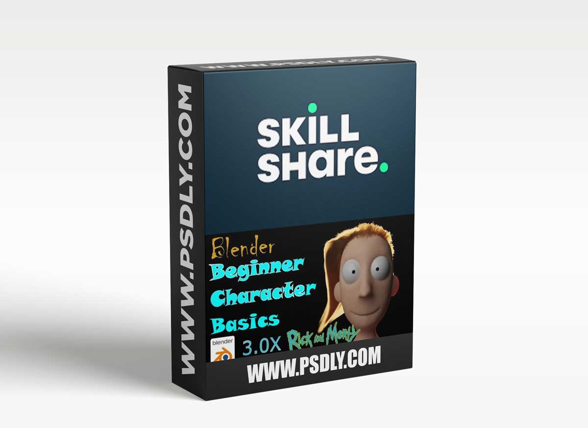 Blender Beginner Character Basics: Stylized Characters with Realistic Hair