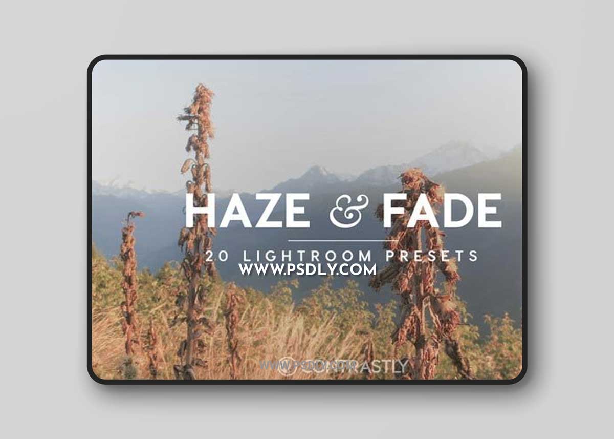 CM - Haze & Fade Lightroom Presets 366331