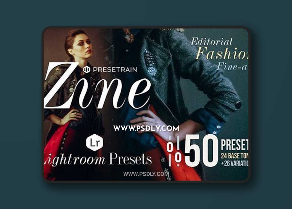 CM - Zine - 50 Fashion Lightroom Presets 978403