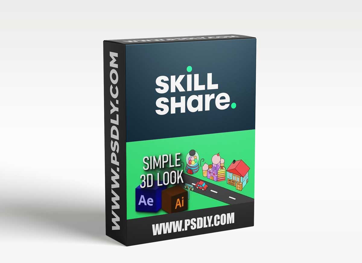 Candy Town: Isometric Building Design & Animation