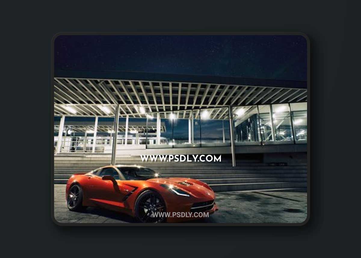 Chevrolet Corvette C7 3d Model