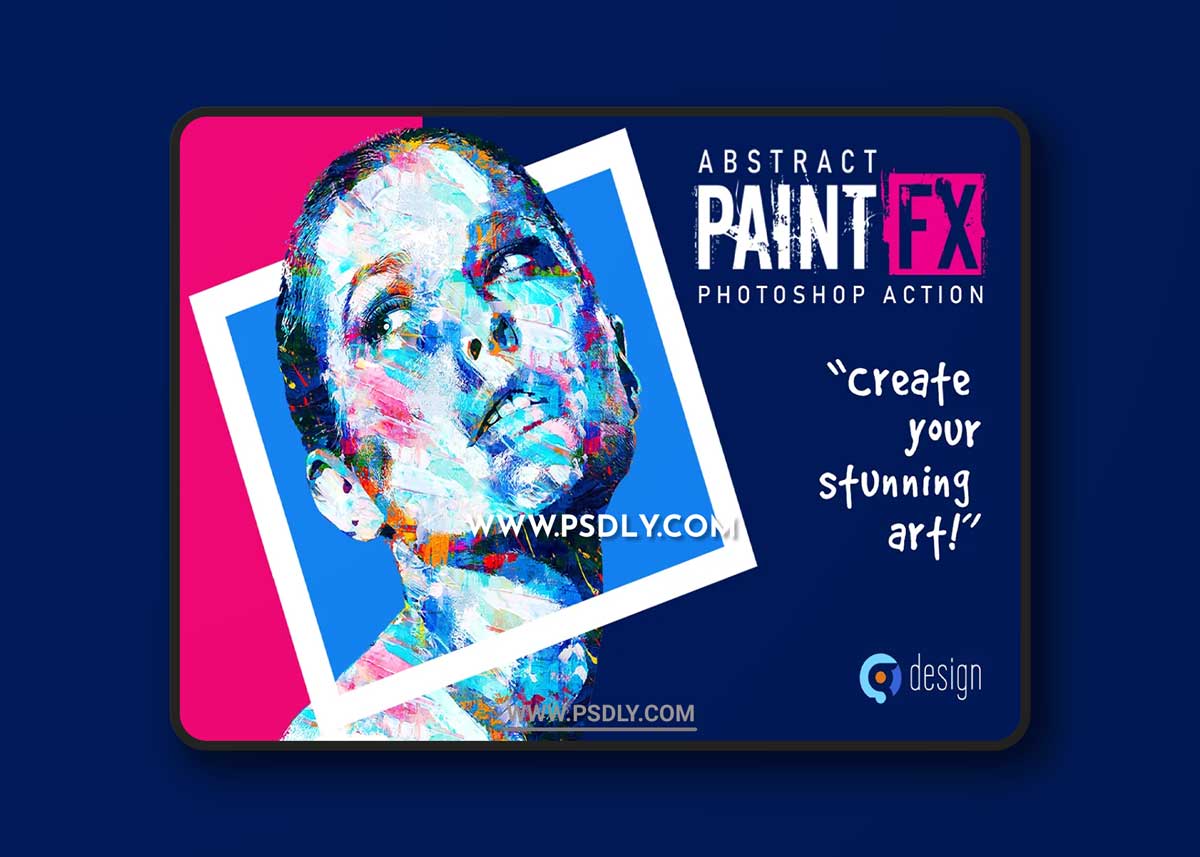 CreativeMarket - Abstract PaintFX 6582745