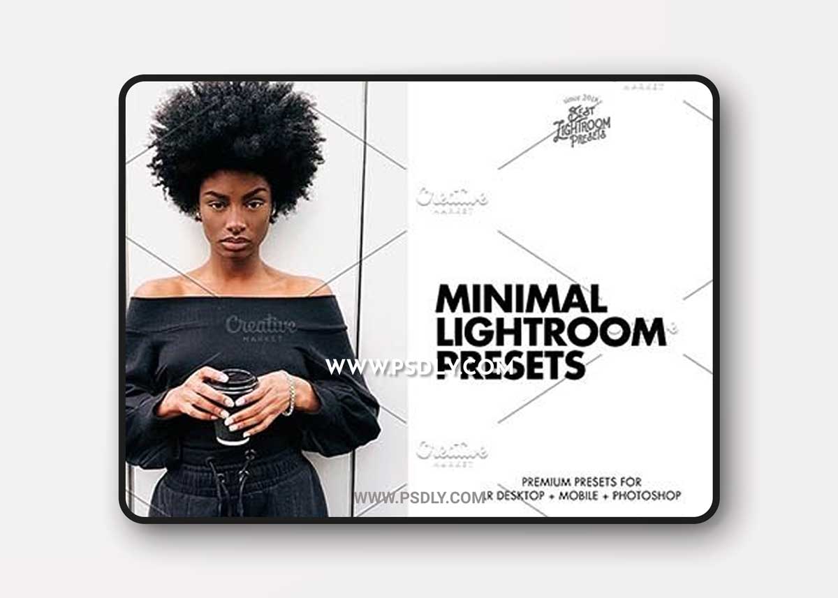 CreativeMarket - Clean & Minimal Lightroom Presets 6636510