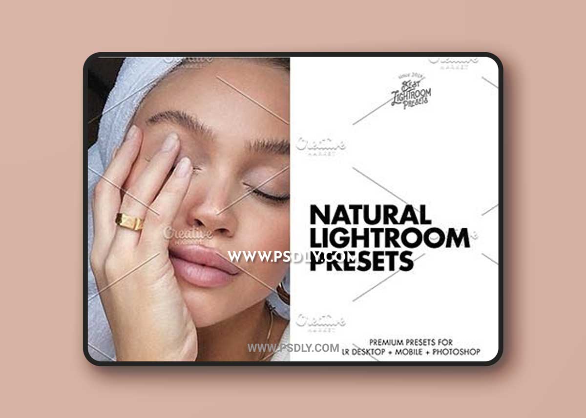 CreativeMarket - Lightroom Presets Natural Film Edit 6761201