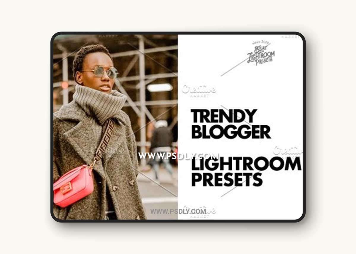 CreativeMarket - Lightroom Presets Trendy Blogger 4114916