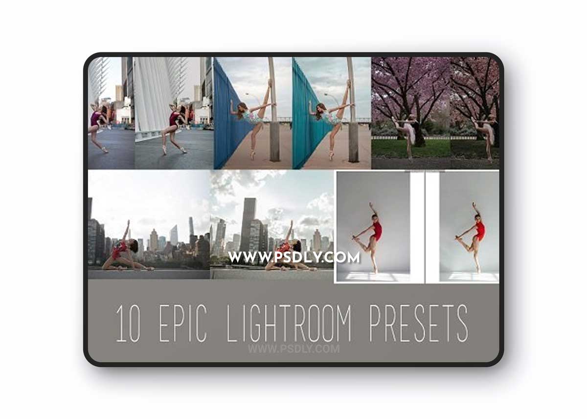 Eva Nys Photography - Eva's Dance Class Lightroom Presets