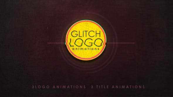 Videohive Glitch logo 19910641