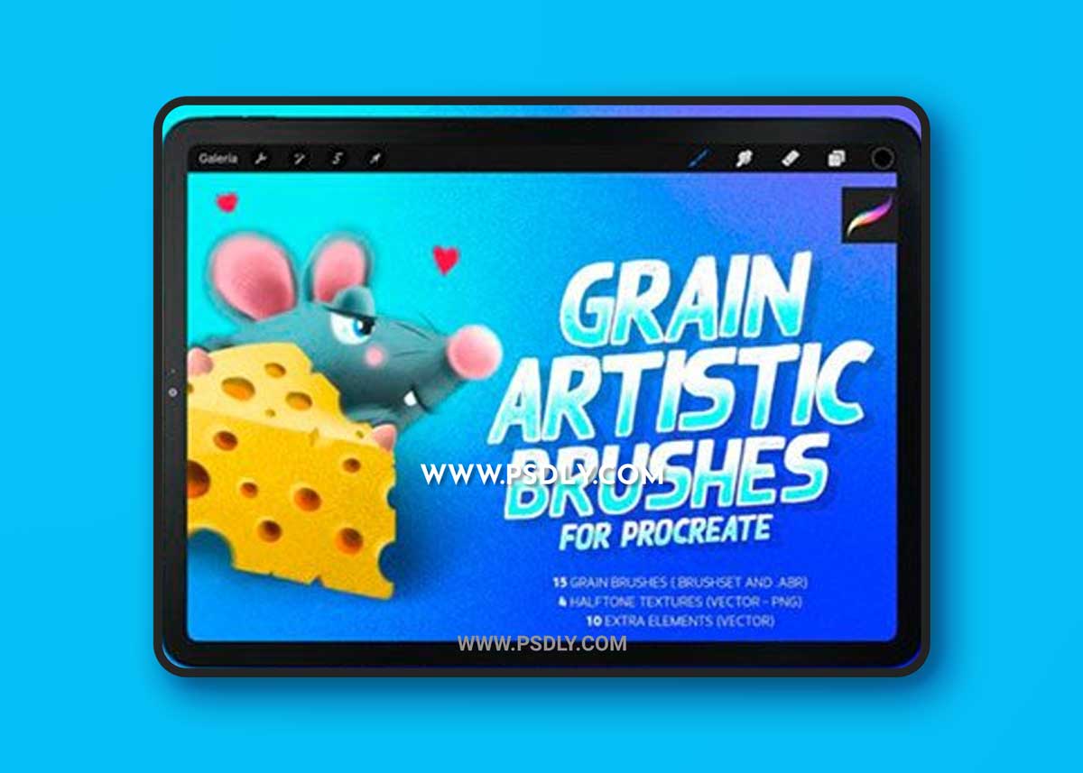 Grain Artistic Brushes for Procreate 19354771