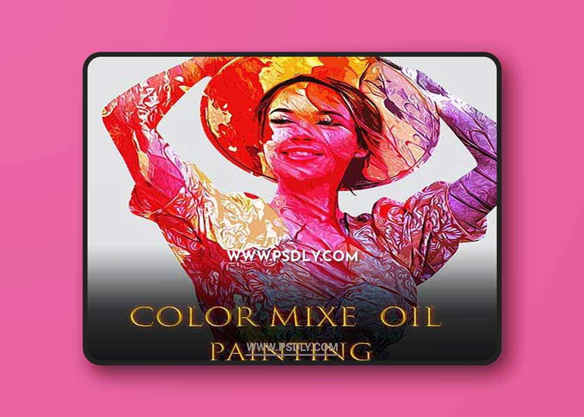 GraphicRiver - Color Mixed Oil Painting Photoshop Action 34054157
