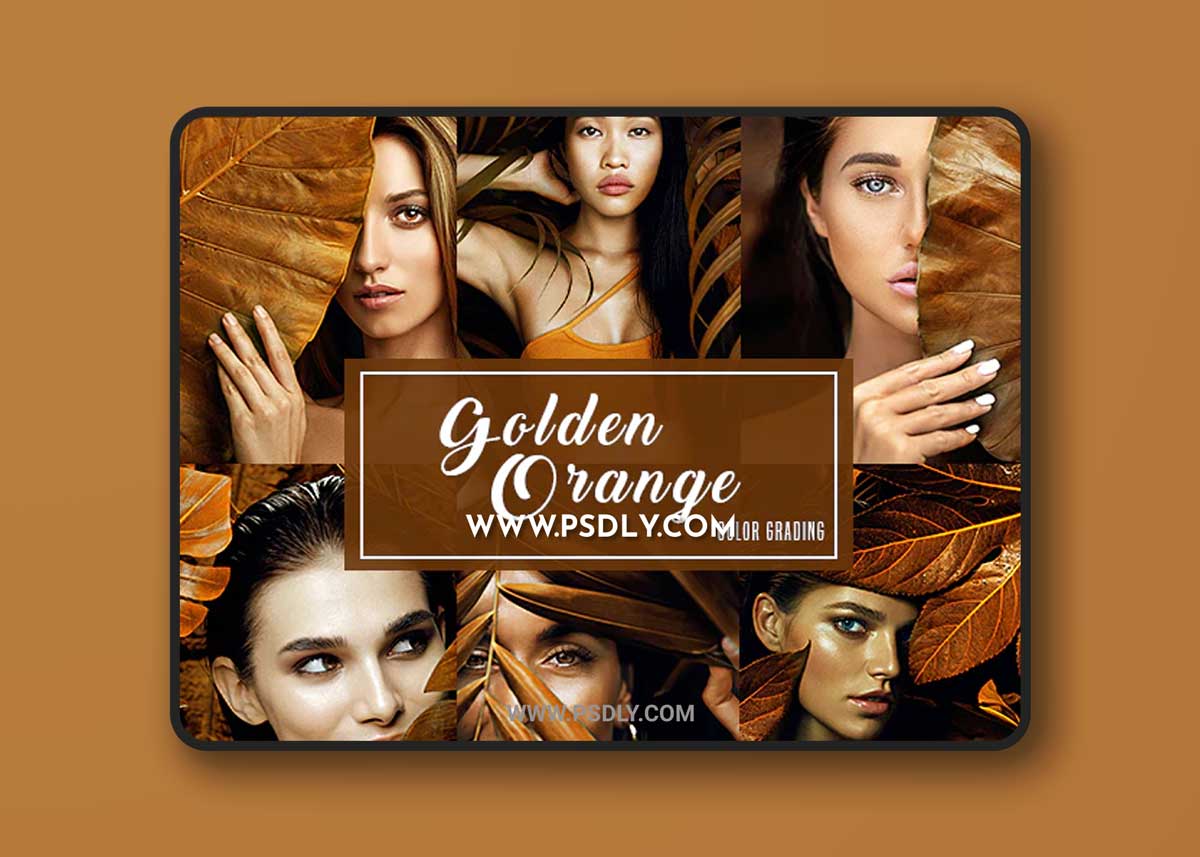 GraphicRiver - Golden Orange (Color Grading) - Photoshop Action 33696433