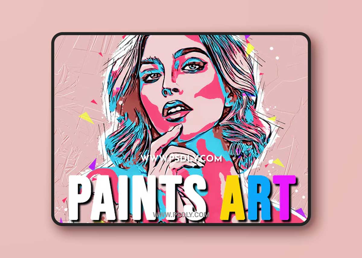 GraphicRiver - Paints Art Photoshop Action 33940909