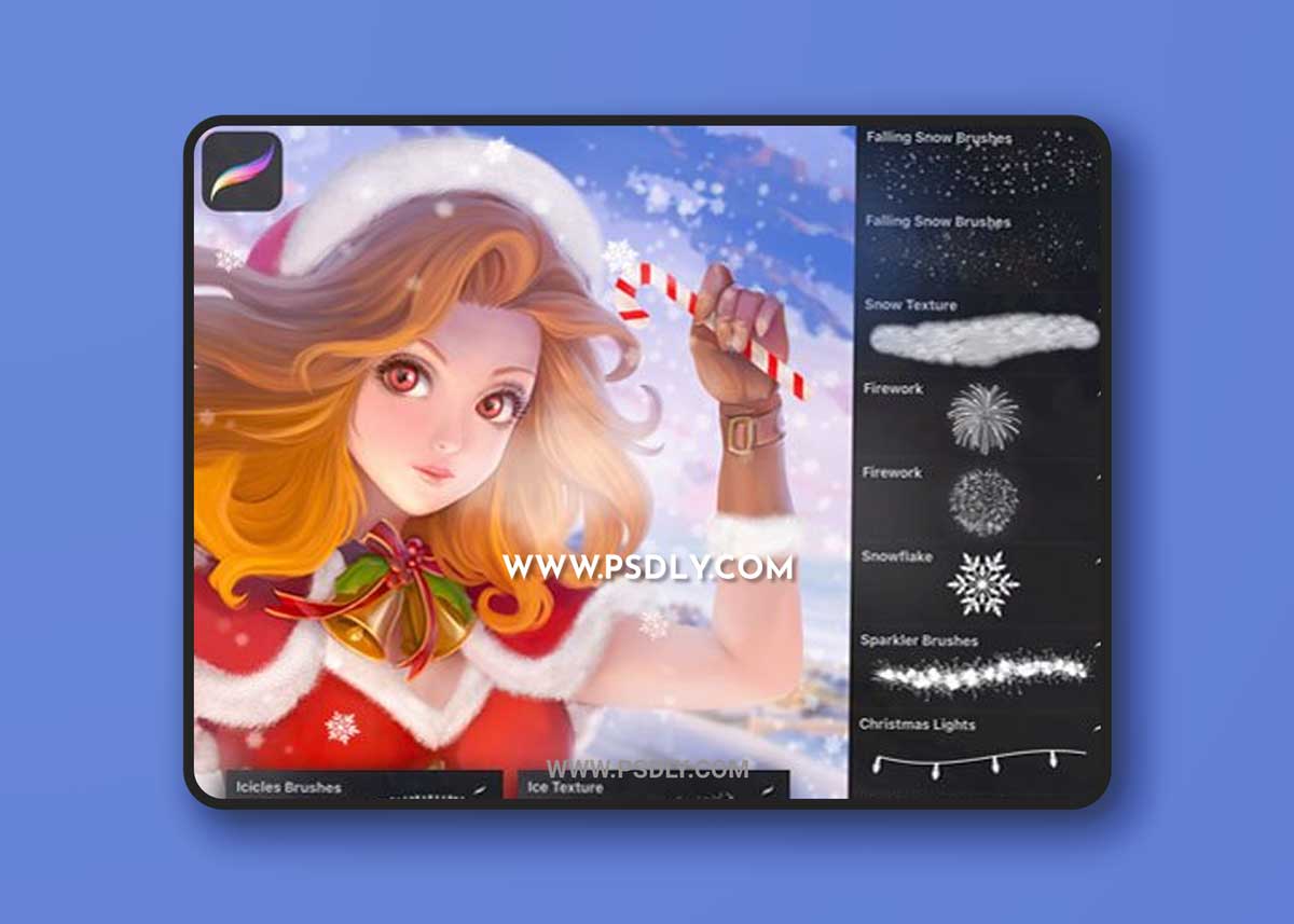Holidays Brushes Pack for Procreate