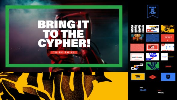 Videohive Hyper Titles - Kinetic Intro 34632509