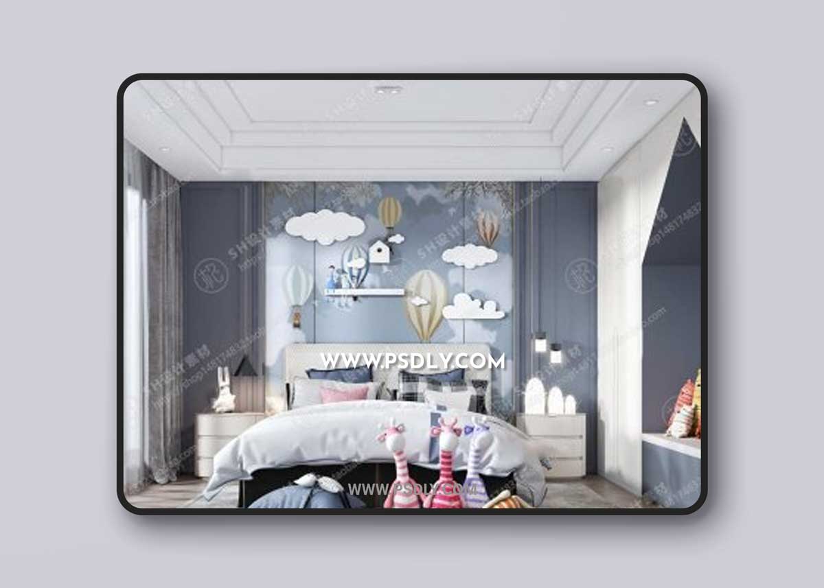 Interior Children Room 46 3D Models