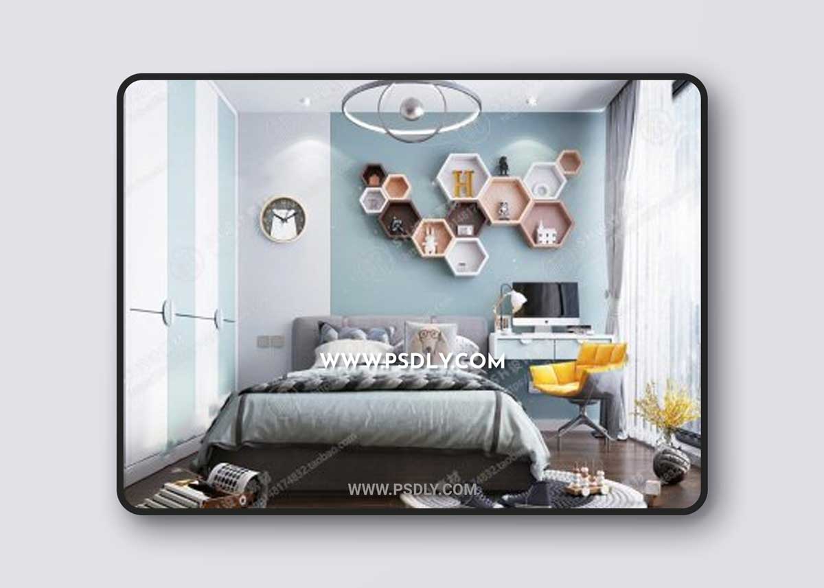 Interior Children Room 47 3D Models