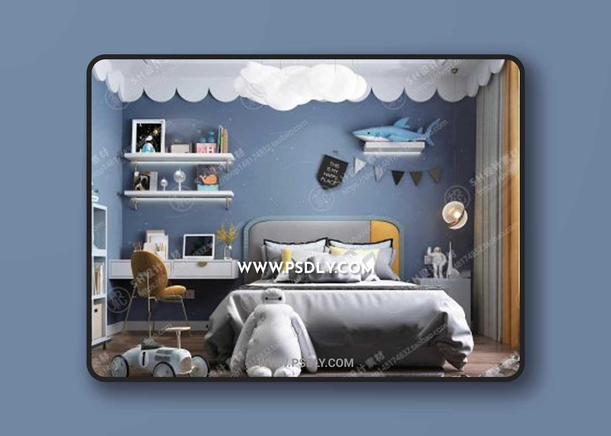 Interior Children Room 48 3D Models