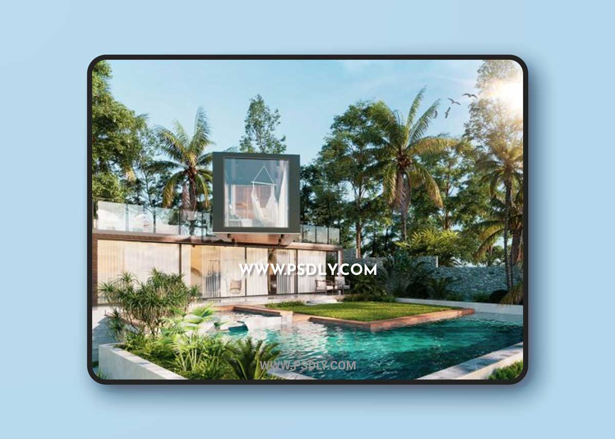 Interior Pool House by An Ngoc 3D Models