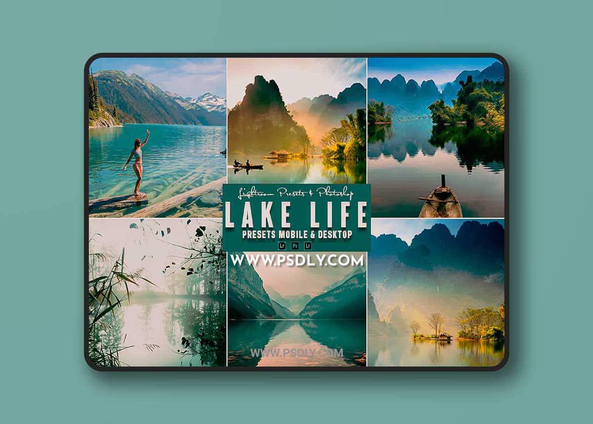 Lake Life Photoshop Action & Lightrom Presets