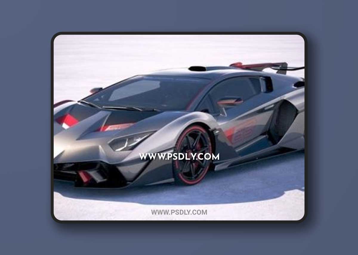 Lamborghini SC18 2019 3D Model