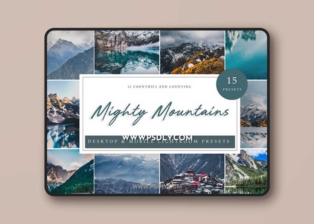 Lightroom Presets - Mighty Mountains