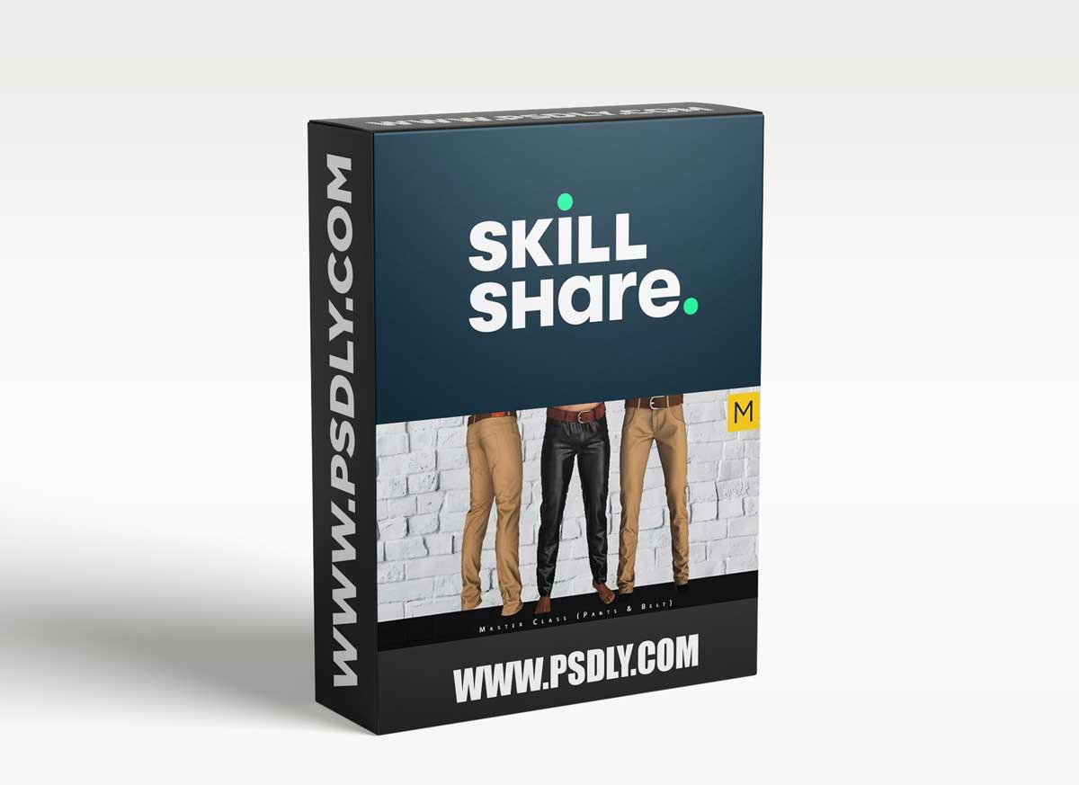 Masterclass In Marvelous Designer ( Pants & Belt )