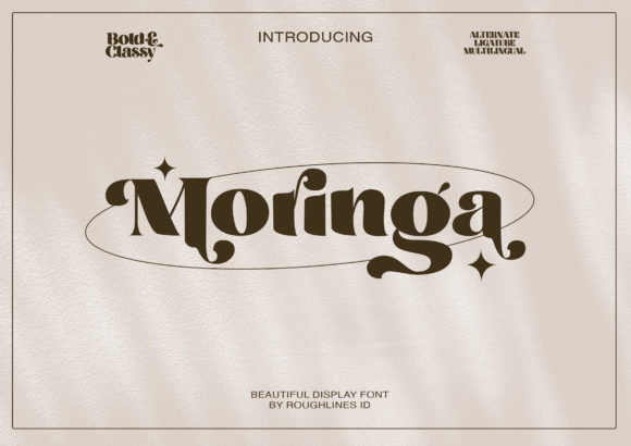 Moringa Font