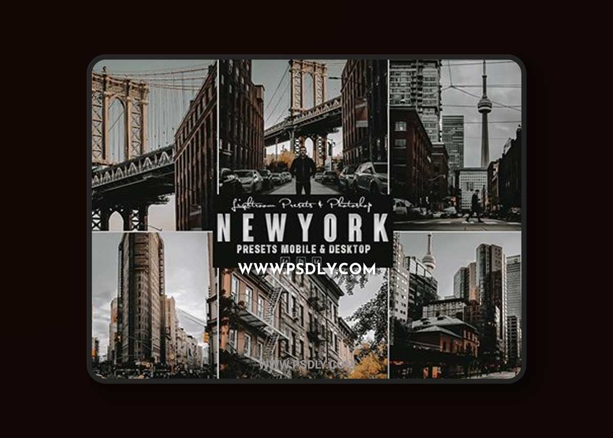 Newyork Photoshop Action & Lightrom Presets