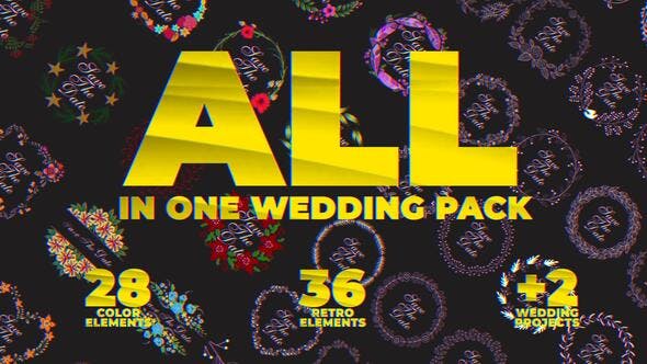 Videohive Wedding Pack 23823028