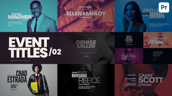 Videohive Event Titles 02 34611431