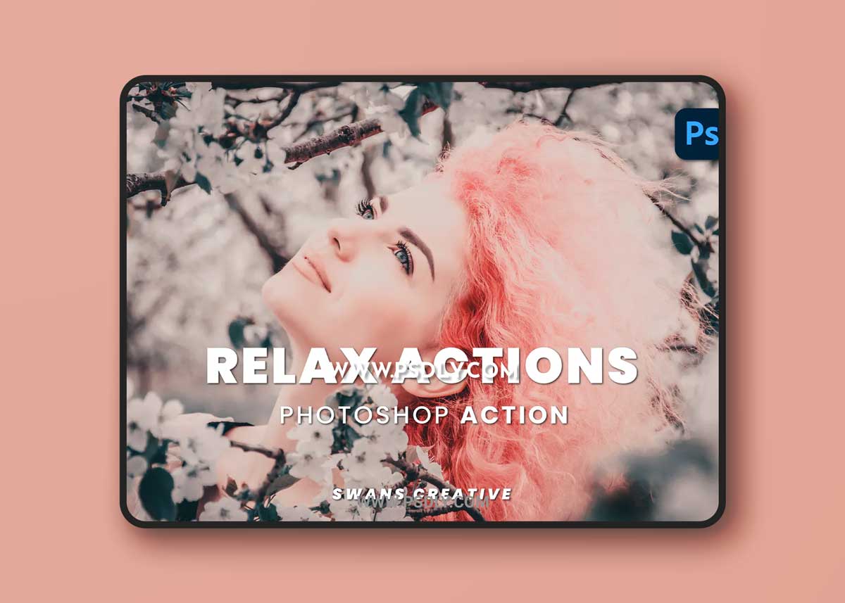 Relax Actions Photoshop Action