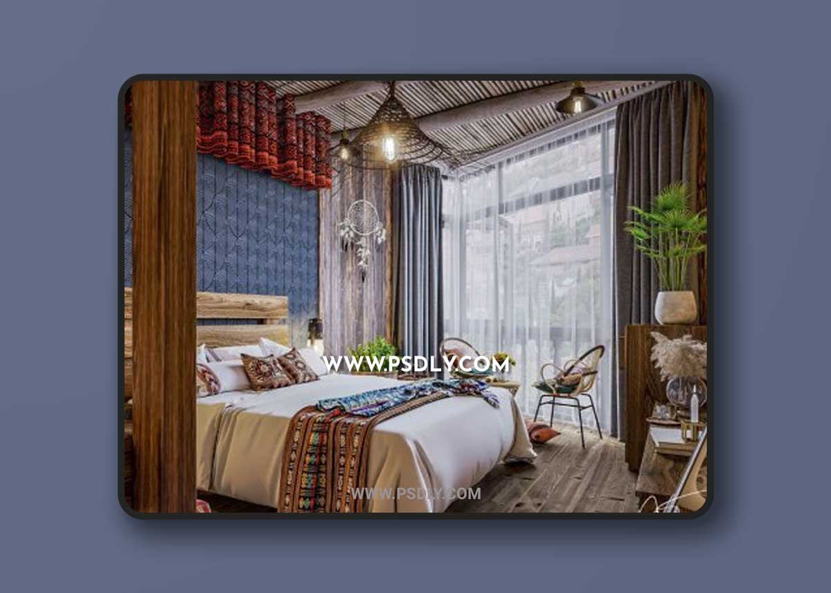 Sketchup Interior BedRoom by Do Duc Minh