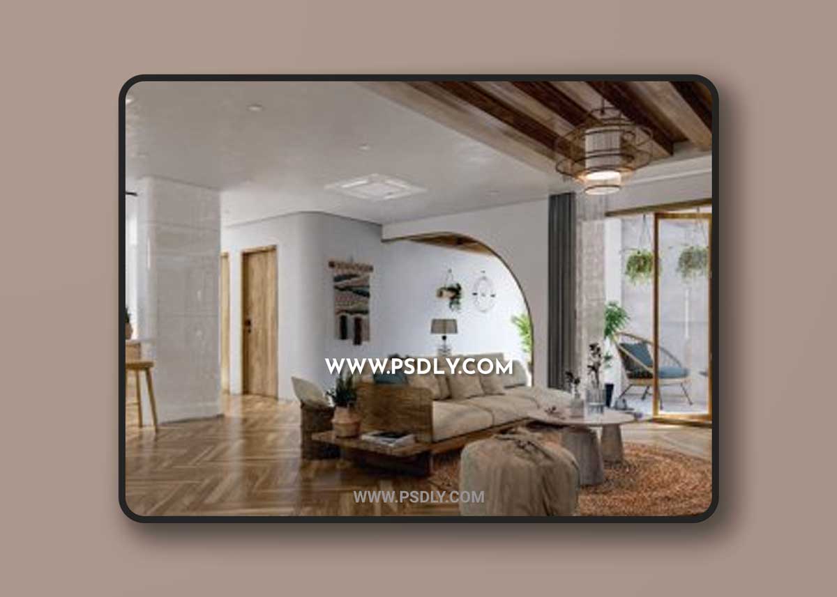 Sketchup Interior Living Room by Pham Tuan Hai