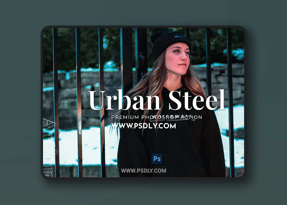 Urban Steel Photoshop Action