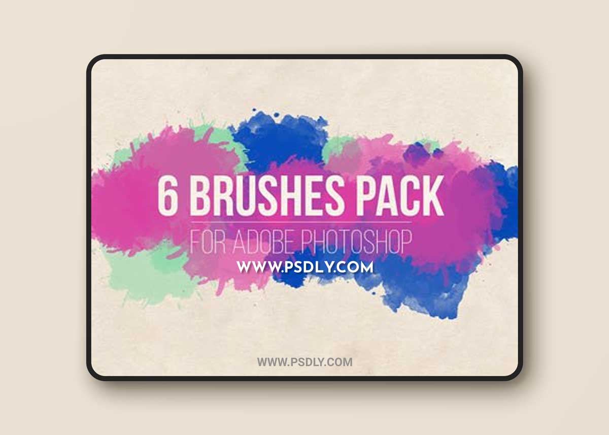 Watercolor Brushes Pack For Photoshop