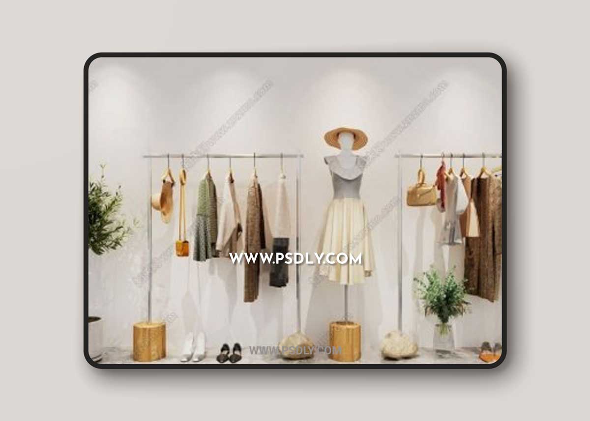 Women's Clothes 3D Models