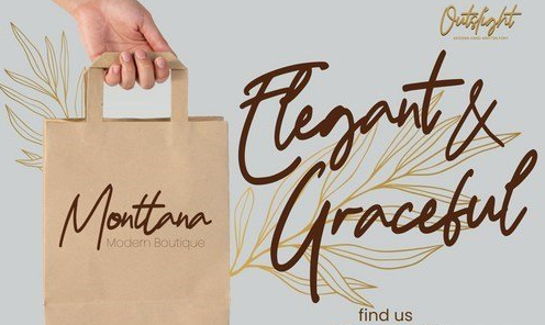 Outslight - Modern Hand Written Font