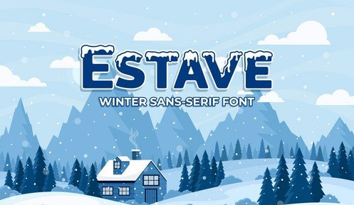 Estave - Winter Sans Serif Font