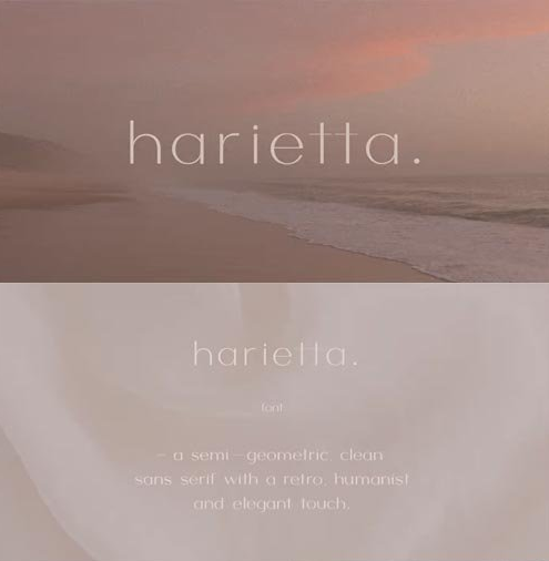 HV Harietta Font Family