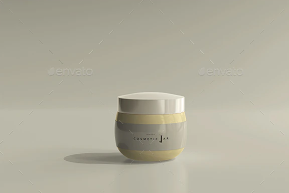 GraphicRiver - Plastic Cosmetic Jar Mockups 33813634