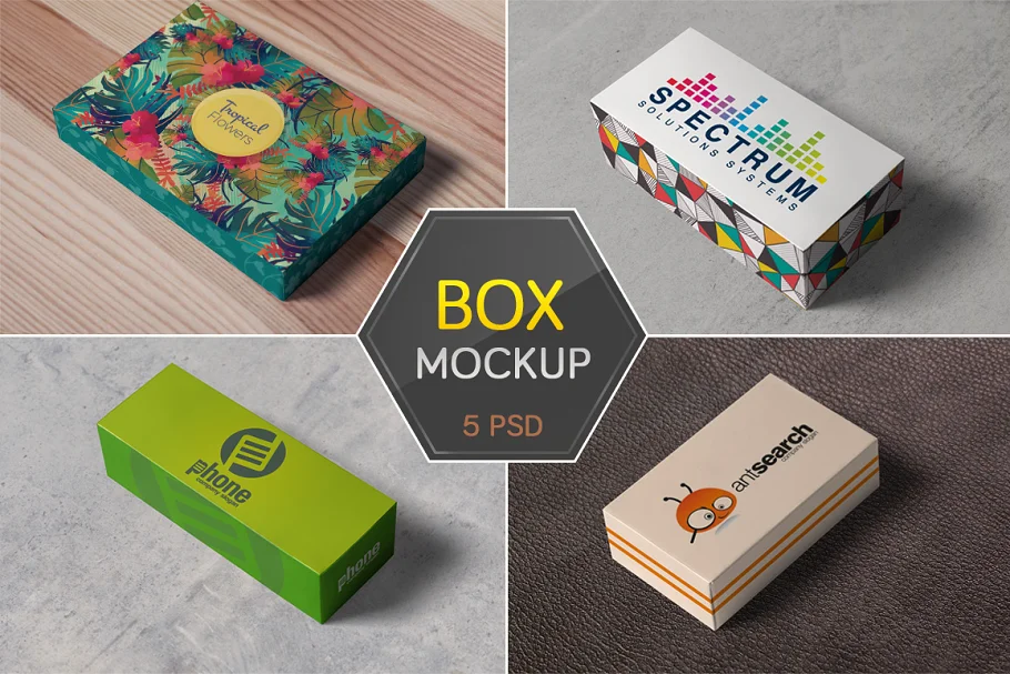 CM - Box / Packaging Mockups 894025