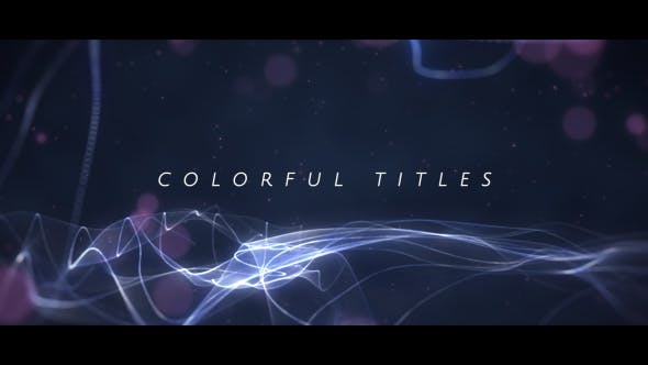 Videohive Colorful Titles 19680342