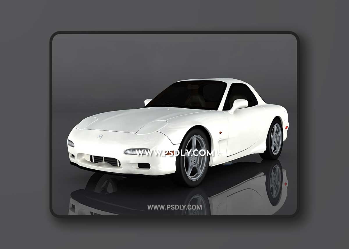 1997 Mazda RX-7 3D Model o89432