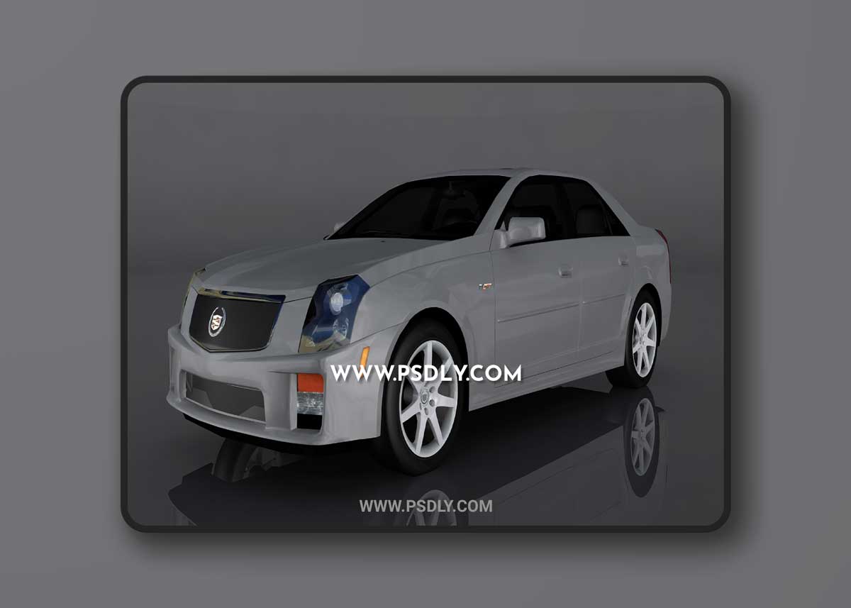 2004 Cadillac CTSV 3d model Model o175670