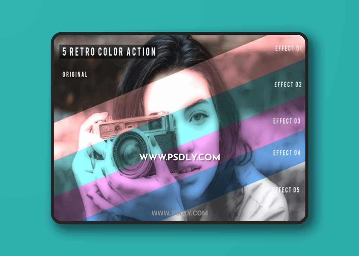 5 Retro Color Action